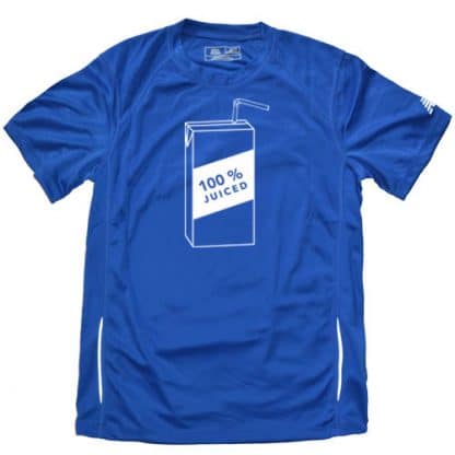 men's 100 Percent Juiced Running Shirt