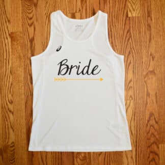 Bride Running Singlet
