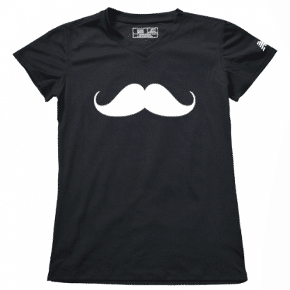 Women's Mustache Running Shirt 2