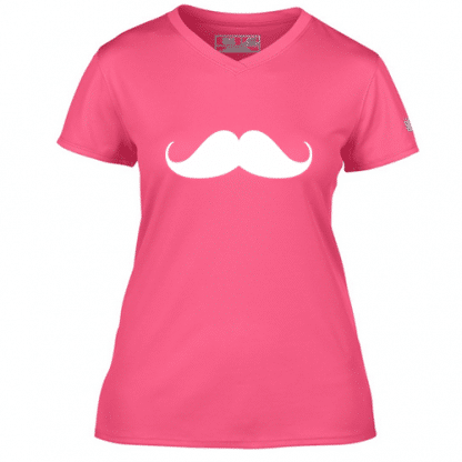 Women's Mustache Running Shirt 3